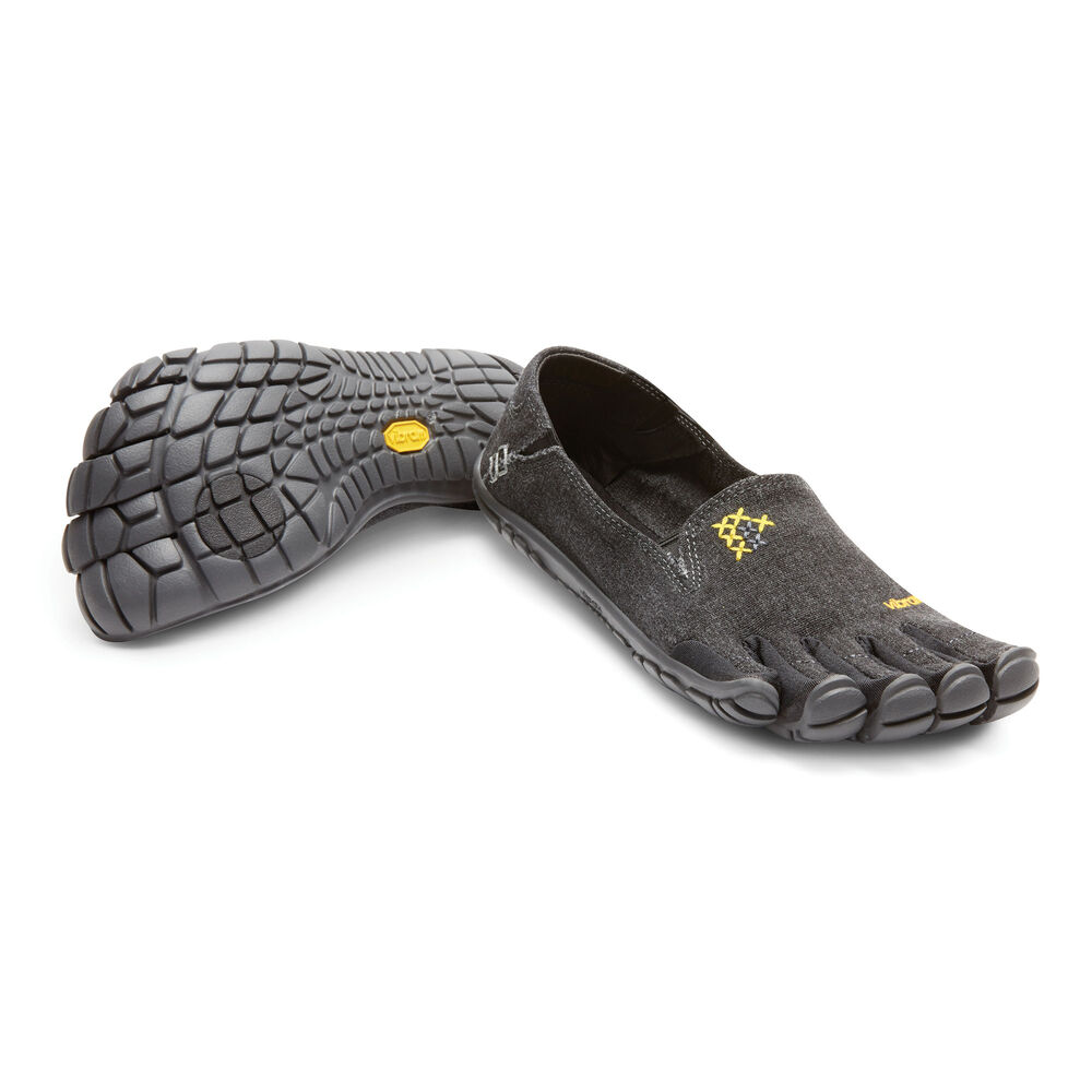 Vibram Fivefingers CVT-Hemp Womens Casual Shoes Black Australia (WYK257369)